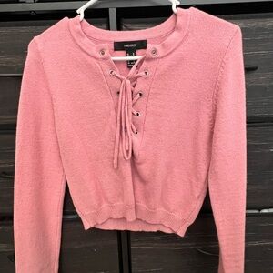 Forever 21 Blush Knit Top